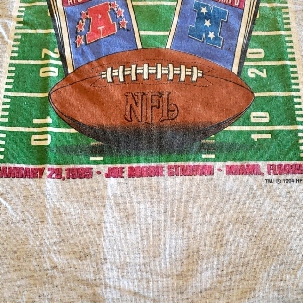 1995 Super Bowl XXIX Tee shirt - Picture 3 of 3